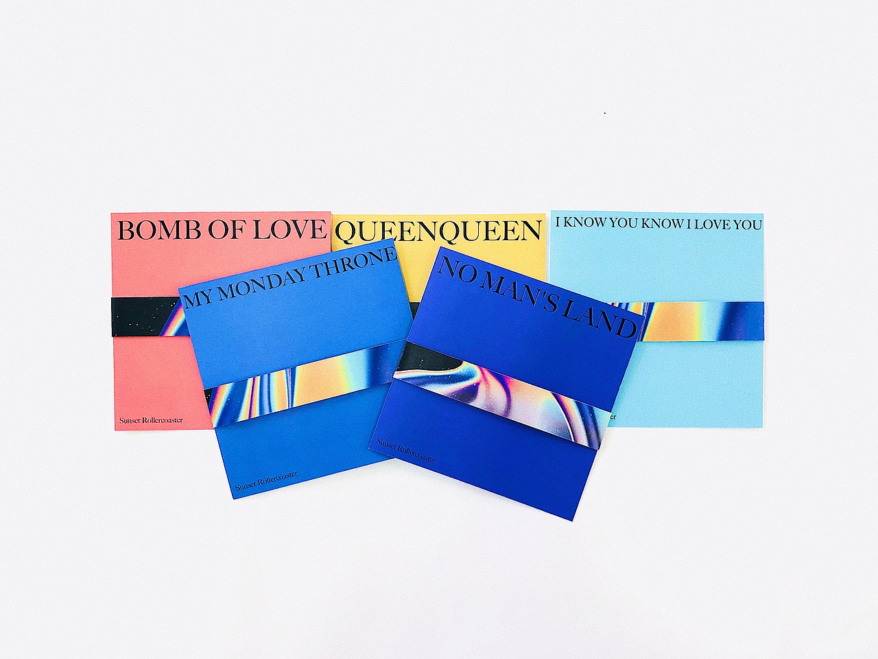 Sunset Rollercoaster//Music packaging（图ZMjAzODM5NDY4） - 包装 - 站酷设计师UPCHAN原创素材 - 站酷ZCOOL