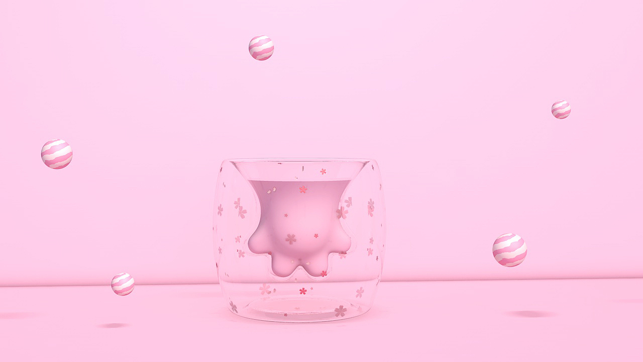 《可爱猫爪杯》