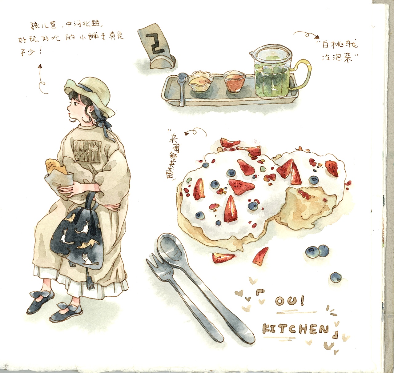 画手帐，记录生活小日子