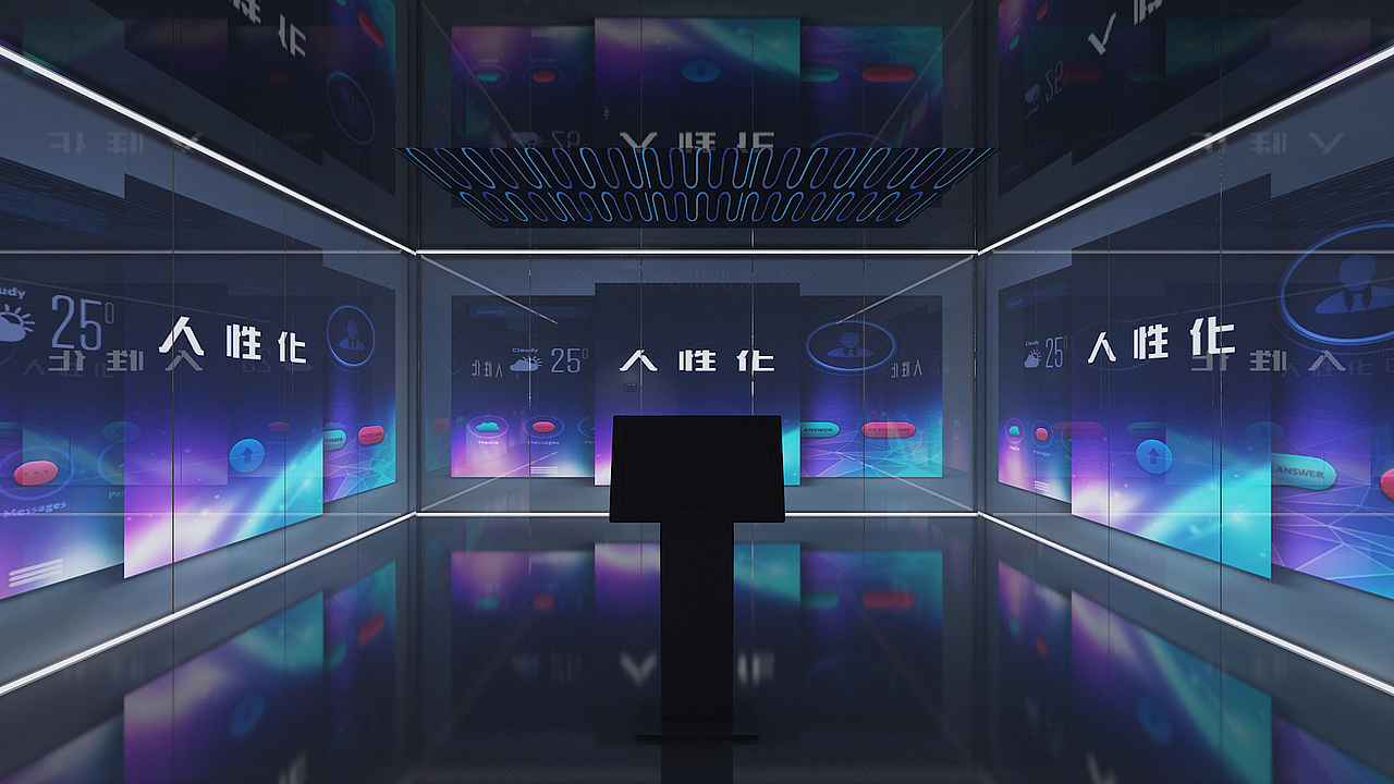 成都朗诗房地产展示厅（图ZOTE0NzE4NDg=） - 展陈设计 - 站酷设计师kiddkong1986原创素材 - 站酷ZCOOL
