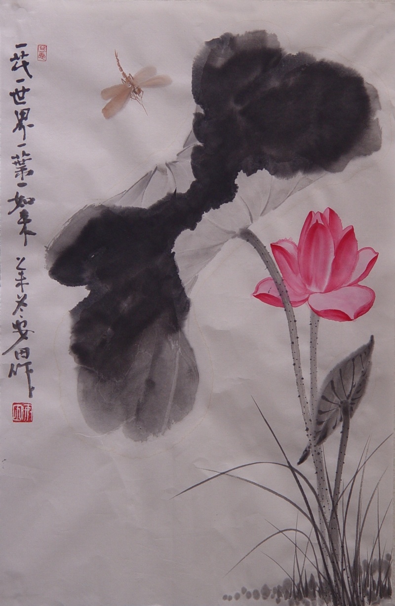 水墨清华——荷花作品欣赏!