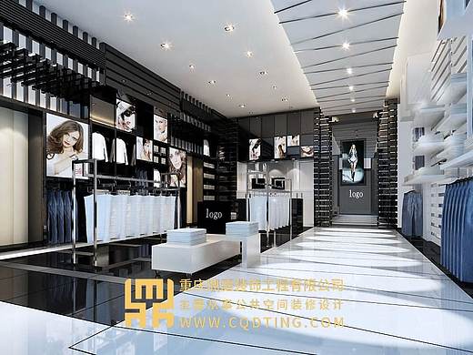 重庆店铺装修/服装店店铺设计/店铺空间规划/店铺装饰