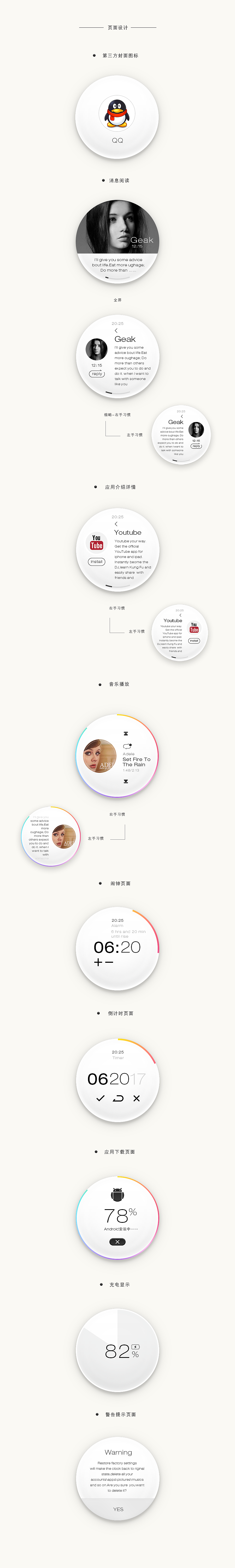 简.黑白（图ZMTkyOTE1Njg=） - APP界面 - 站酷设计师巫婆Design原创素材 - 站酷ZCOOL