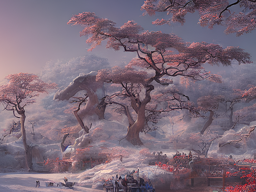 #AI创作实验室#冬日暖阳