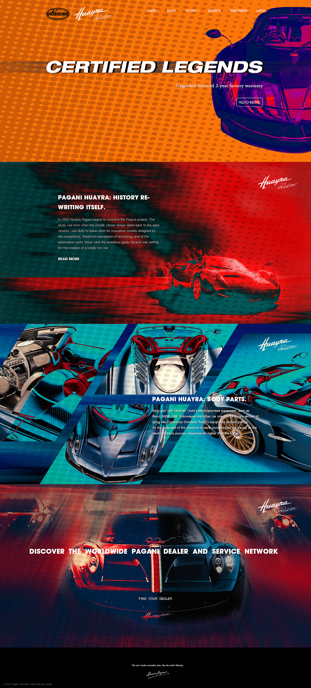 Pagani企业站设计（图ZOTc1MTQ4NDA=） - 企业官网 - 站酷设计师圆大侠原创素材 - 站酷ZCOOL