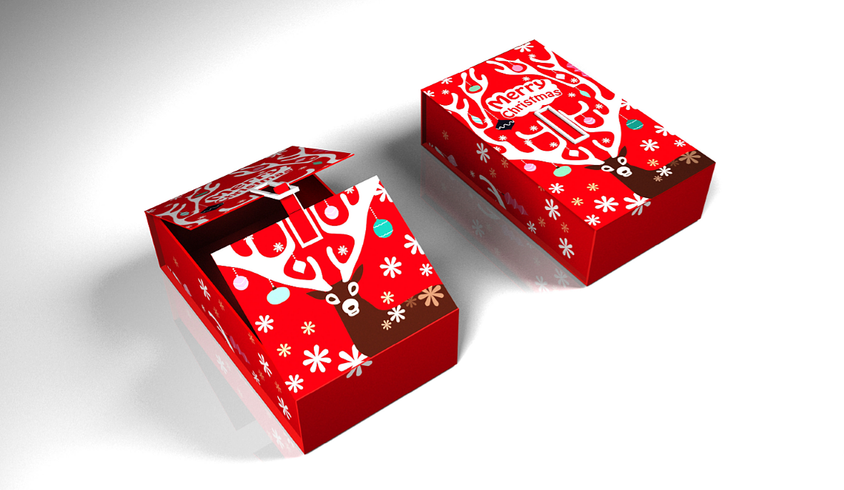 【介然设计】——圣诞礼盒包装设计（图ZNjExMzQ3MjA=） - 包装 - 站酷设计师介然设计原创素材 - 站酷ZCOOL
