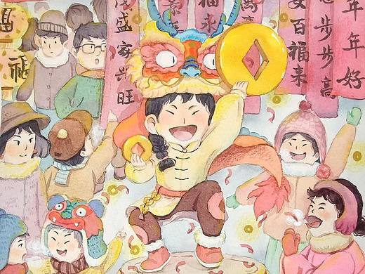 新年贺图之财源广进