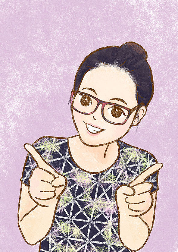 蜡笔人像 - 原创作品 - 站酷(zcool)