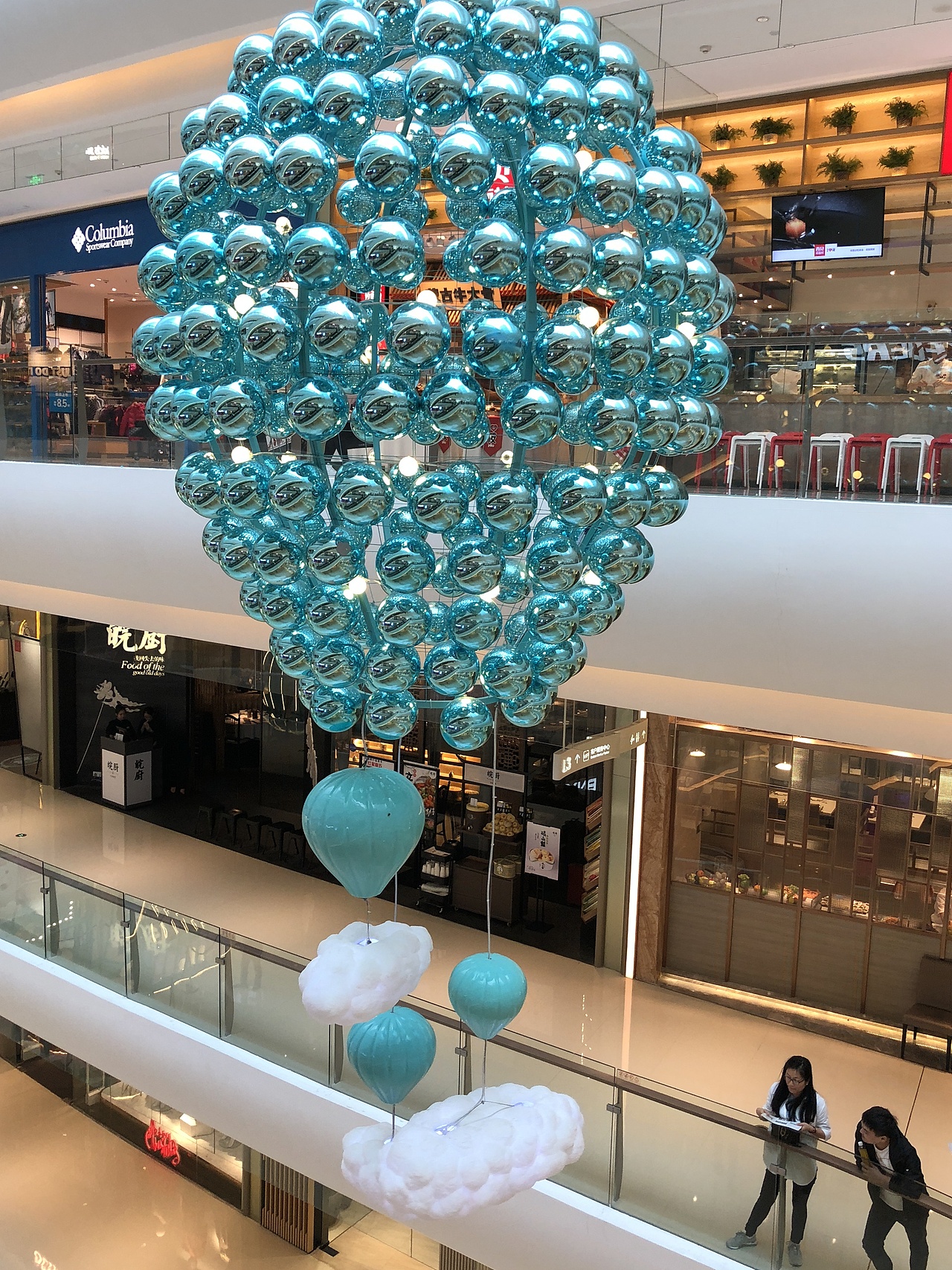 蓝色热气球圣诞美陈（图ZMTM2OTkzMTEy） - 其他空间 - 站酷设计师jjass123原创素材 - 站酷ZCOOL