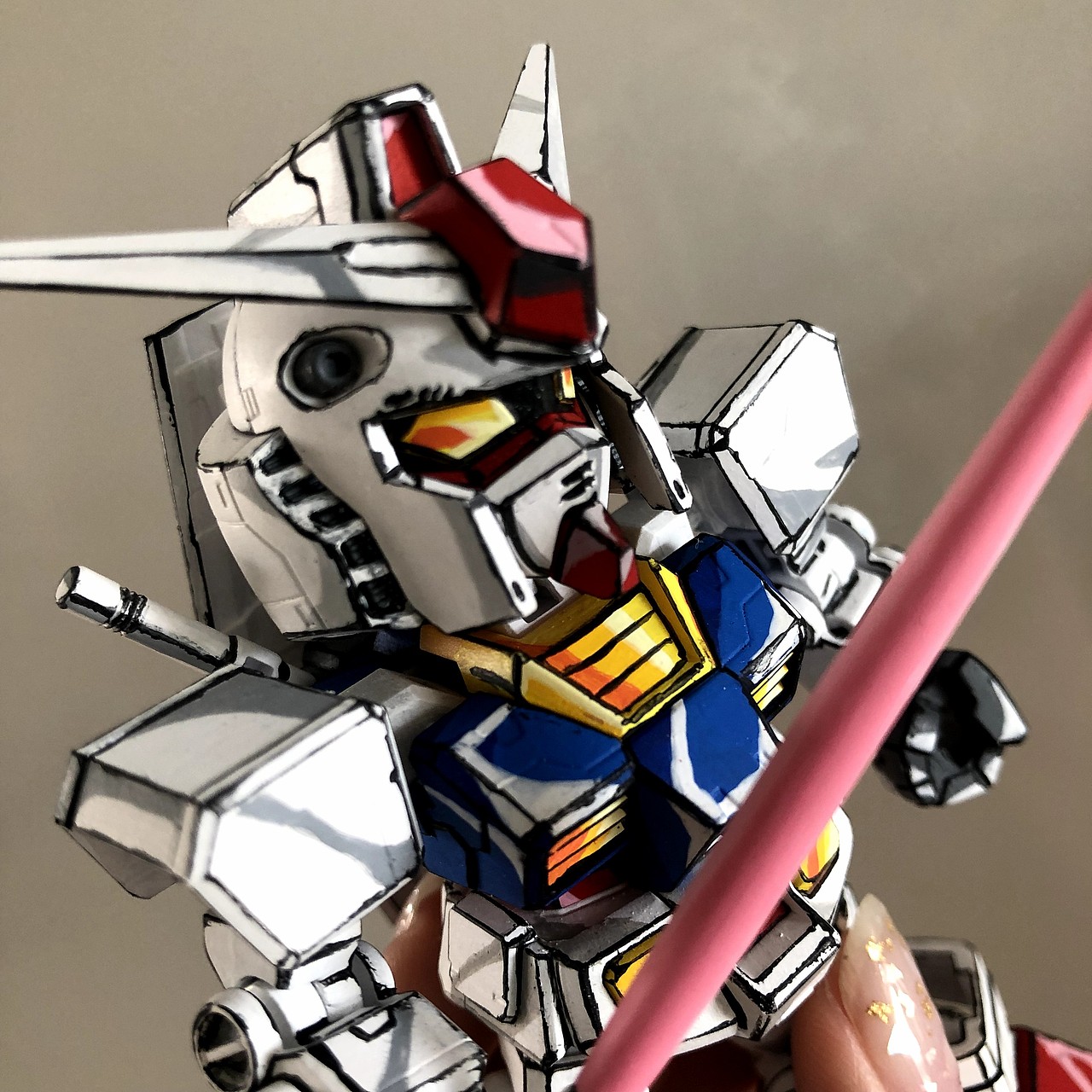 高达二次元涂装 RX-78-2 SD