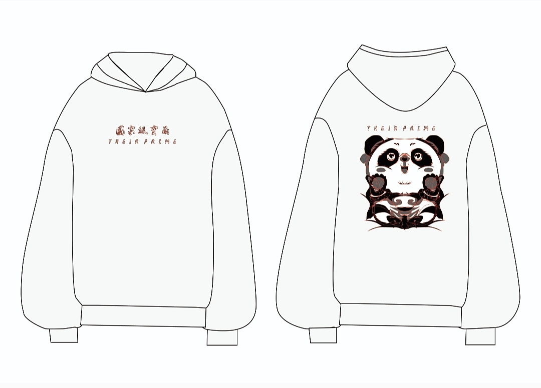 原创国潮their prime品牌卫衣|服装|休闲/流行服饰|喜欢服装的插画者