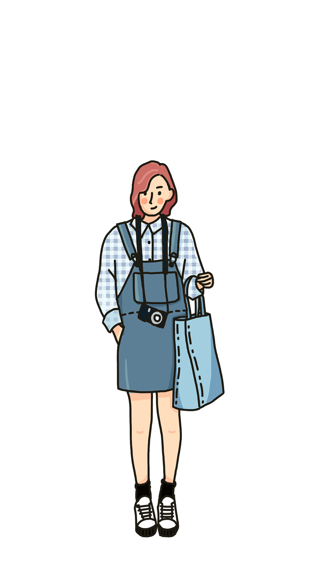 肚兜风格小人物