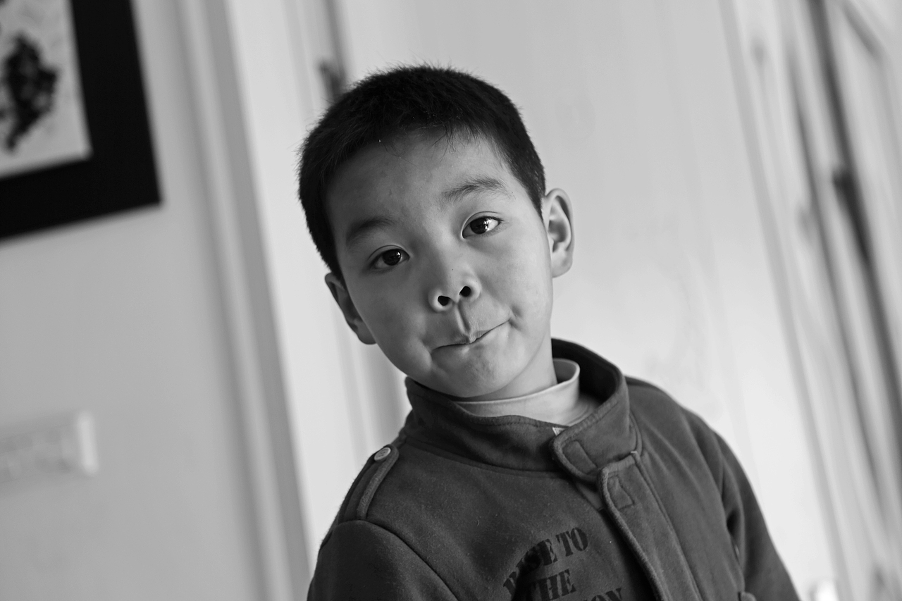 摄影 | 外甥小时候