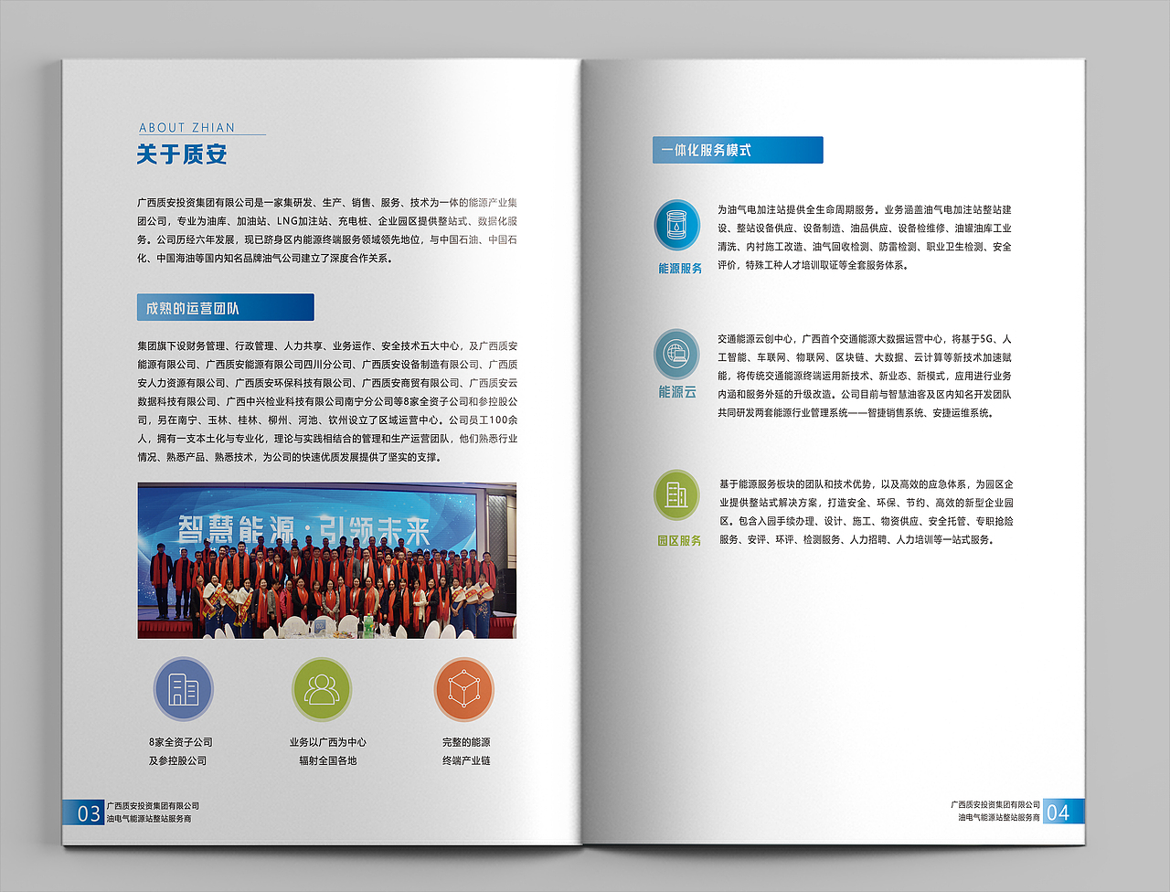 能源企业 画册设计