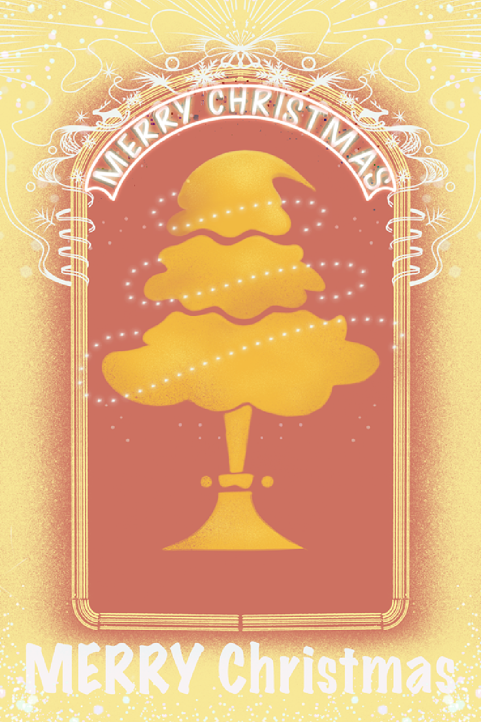 圣诞节明信片制作（图ZMjg1MjI0OTcy） - 其他平面 - 站酷设计师酉境设计工作室原创素材 - 站酷ZCOOL