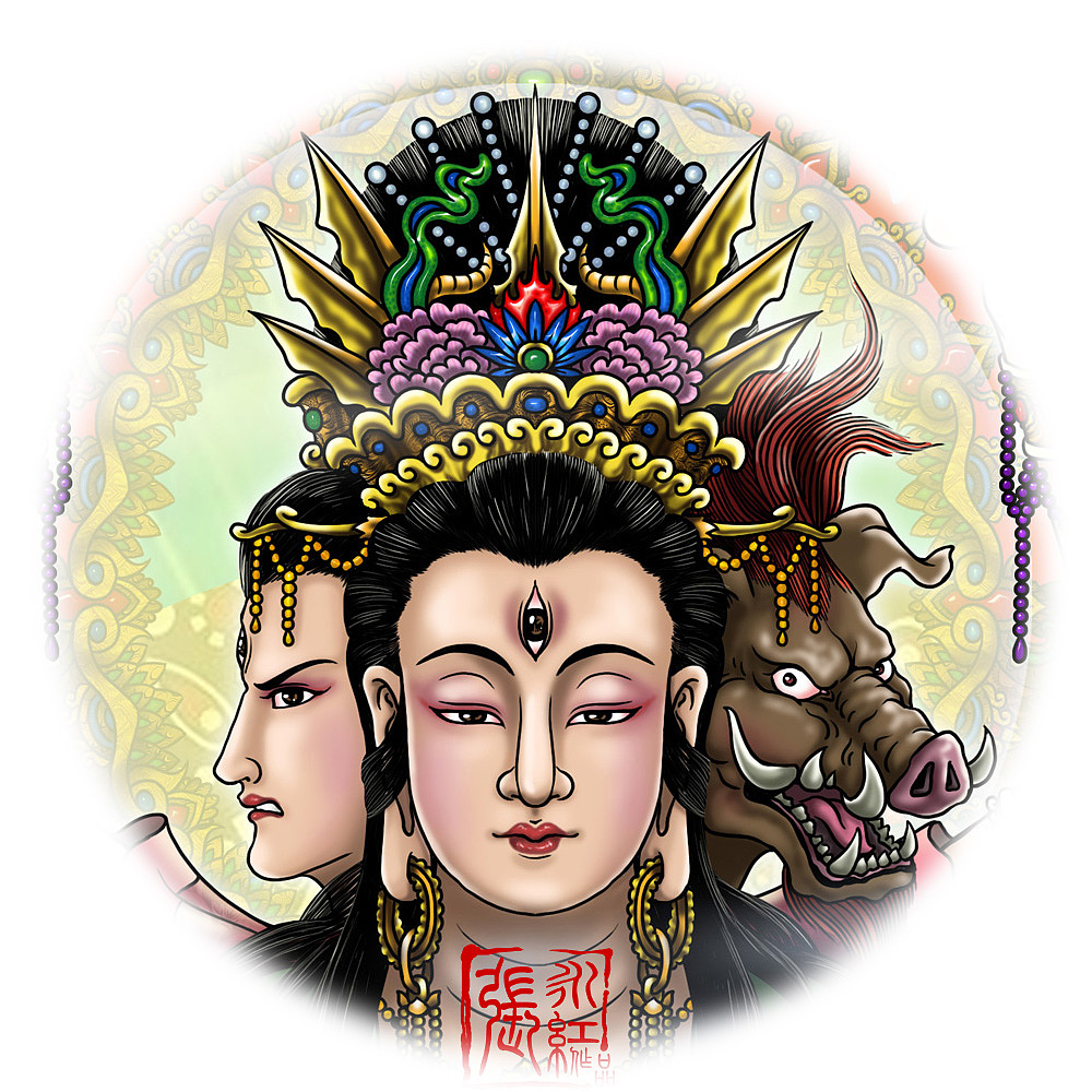 西游记人物谱斗姆元君