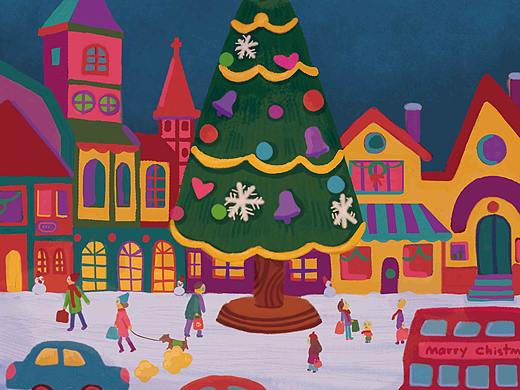 一本圣诞节晚安绘本