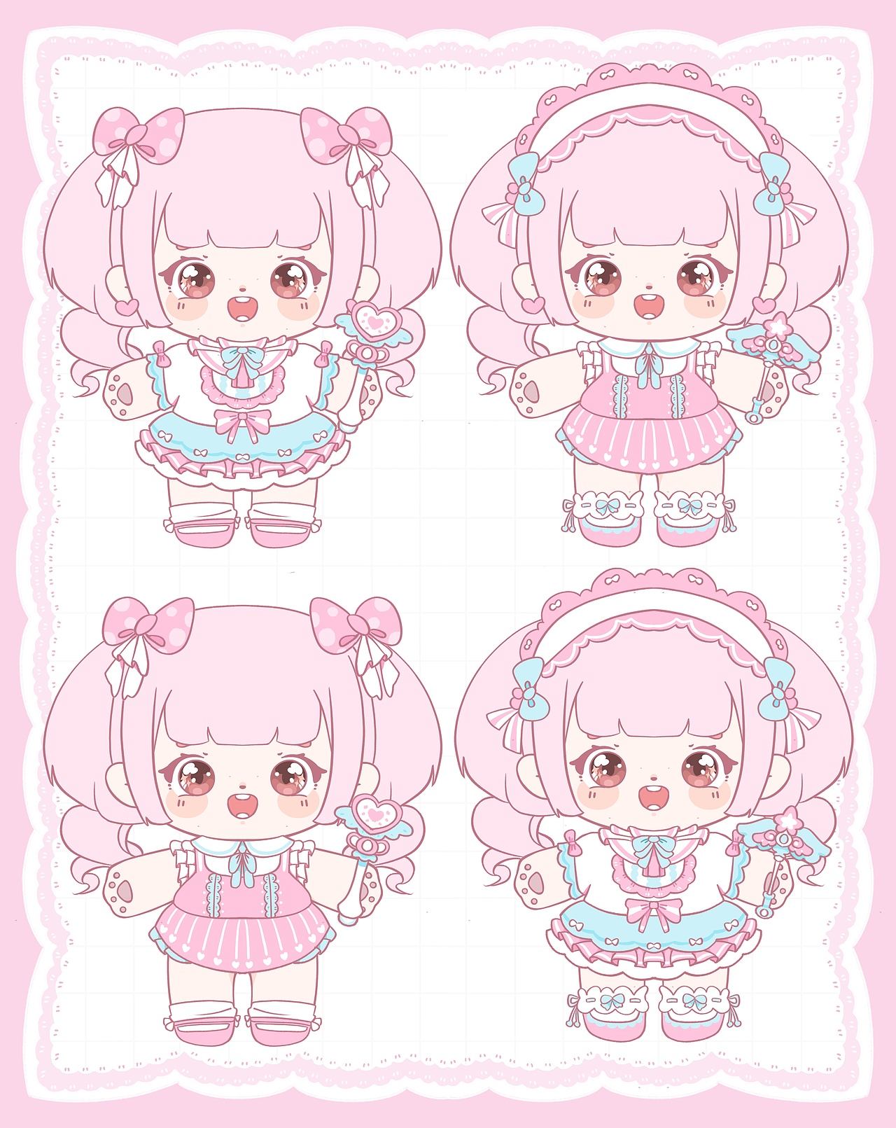 换装娃娃贴纸合集🎈