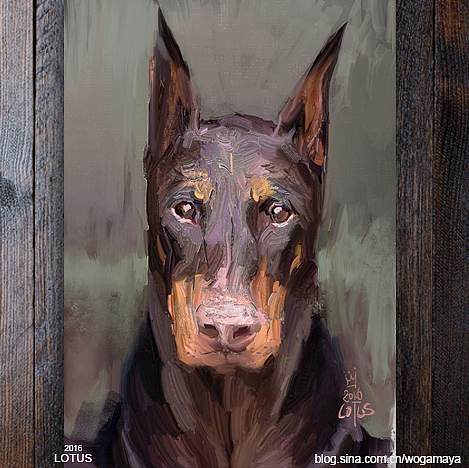 赵鑫 莲花帝国 画画 2016