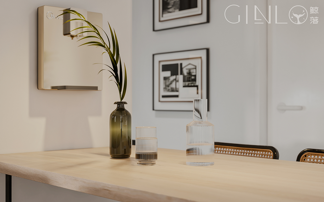 现代简约 原木清新 公寓小户型两套 VR