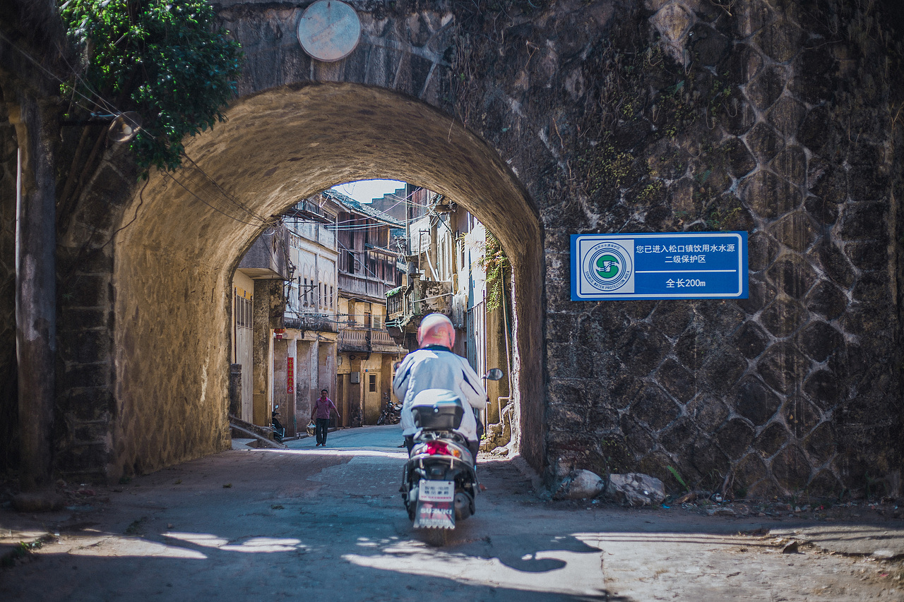 20171109 梅州松口镇扫街