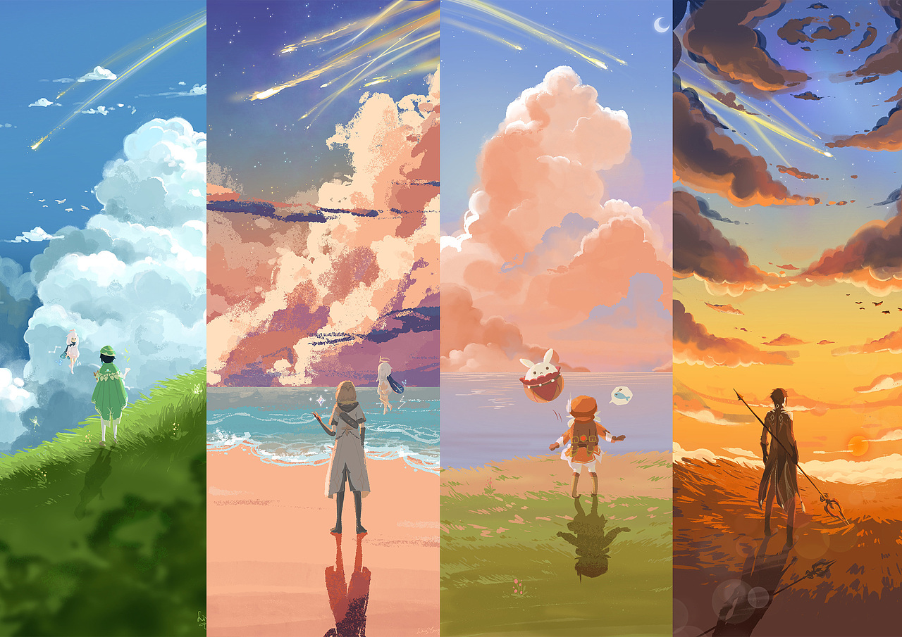 晴时多云（图ZMjQ1NzQ1MjI0） - 创作习作 - 站酷设计师小湯原创素材 - 站酷ZCOOL