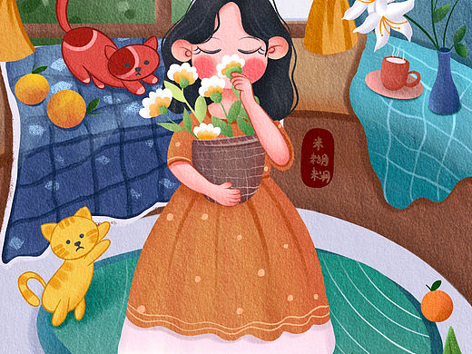 卡通过了头（个人主页-ZNTI5NjcyNjA=） - 儿童插画 - 站酷设计师酸奶米糊糊原创素材 - 站酷ZCOOL