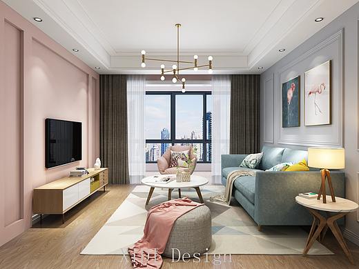 北欧 有粉色搭配更少女