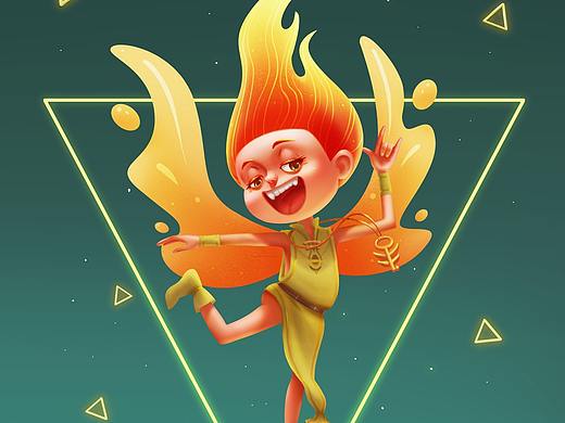 活力精靈（個人主頁-ZNTA2ODMxOTY=） - 游戲原畫 - 站酷設(shè)計師鄰家的紀先生原創(chuàng)素材 - 站酷ZCOOL