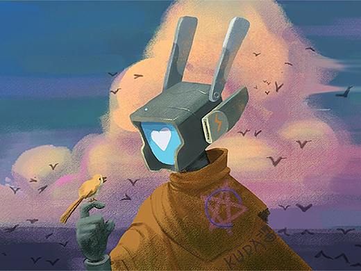 机器人与鸟(临)