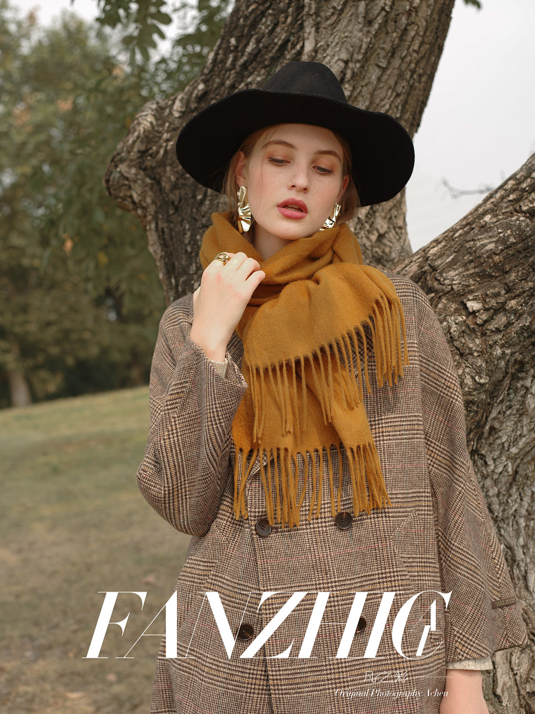 围巾大片拍摄@品牌围巾形象拍摄作品