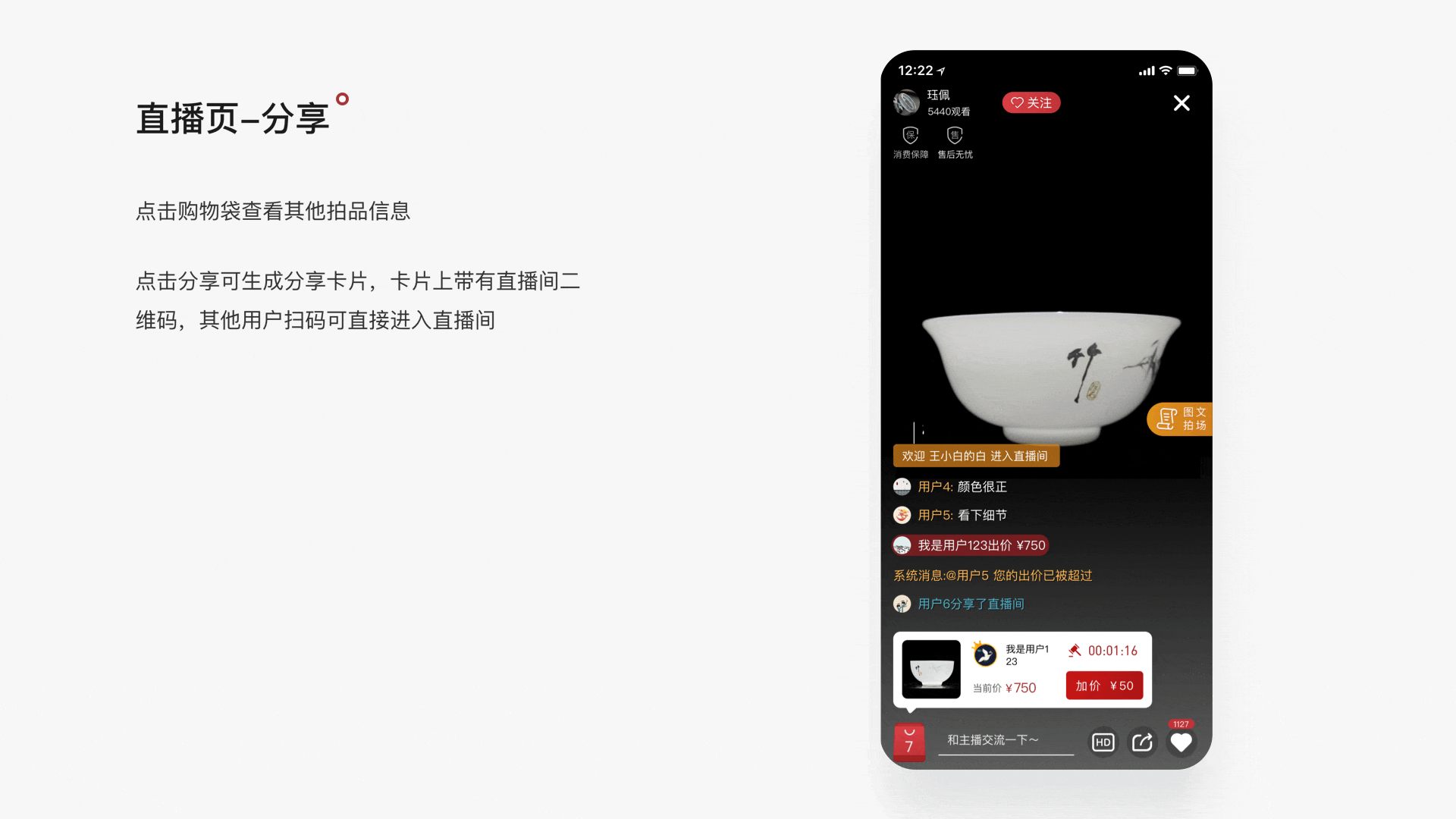 艺术品直播拍卖APP项目-第28组