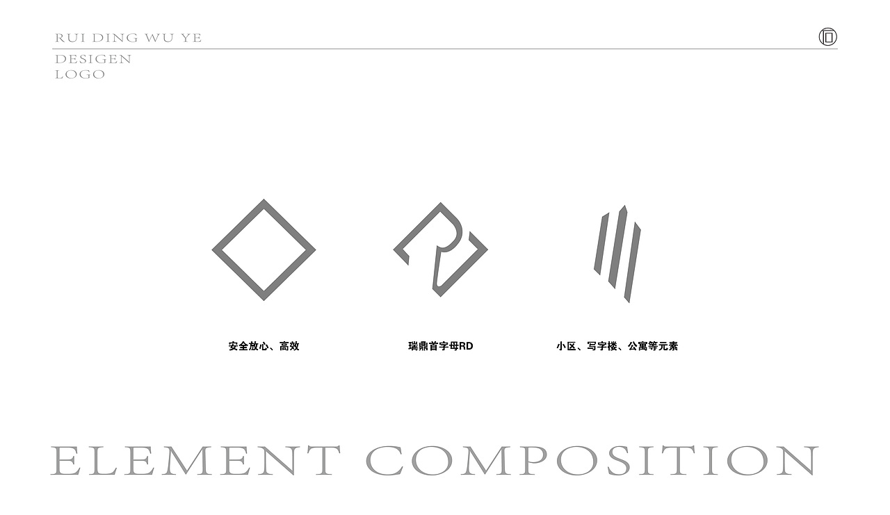 瑞鼎物业logo（图ZMTE0MDgxMTI0） - Logo - 站酷设计师郑州仁石原创素材 - 站酷ZCOOL