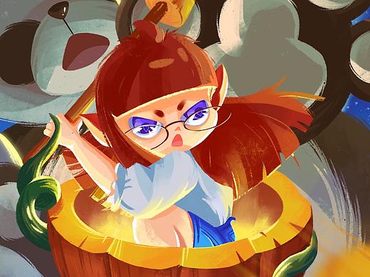 【周练】万圣节之熊猫大战南瓜精