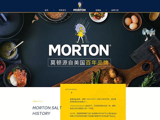盐类产品主页设计