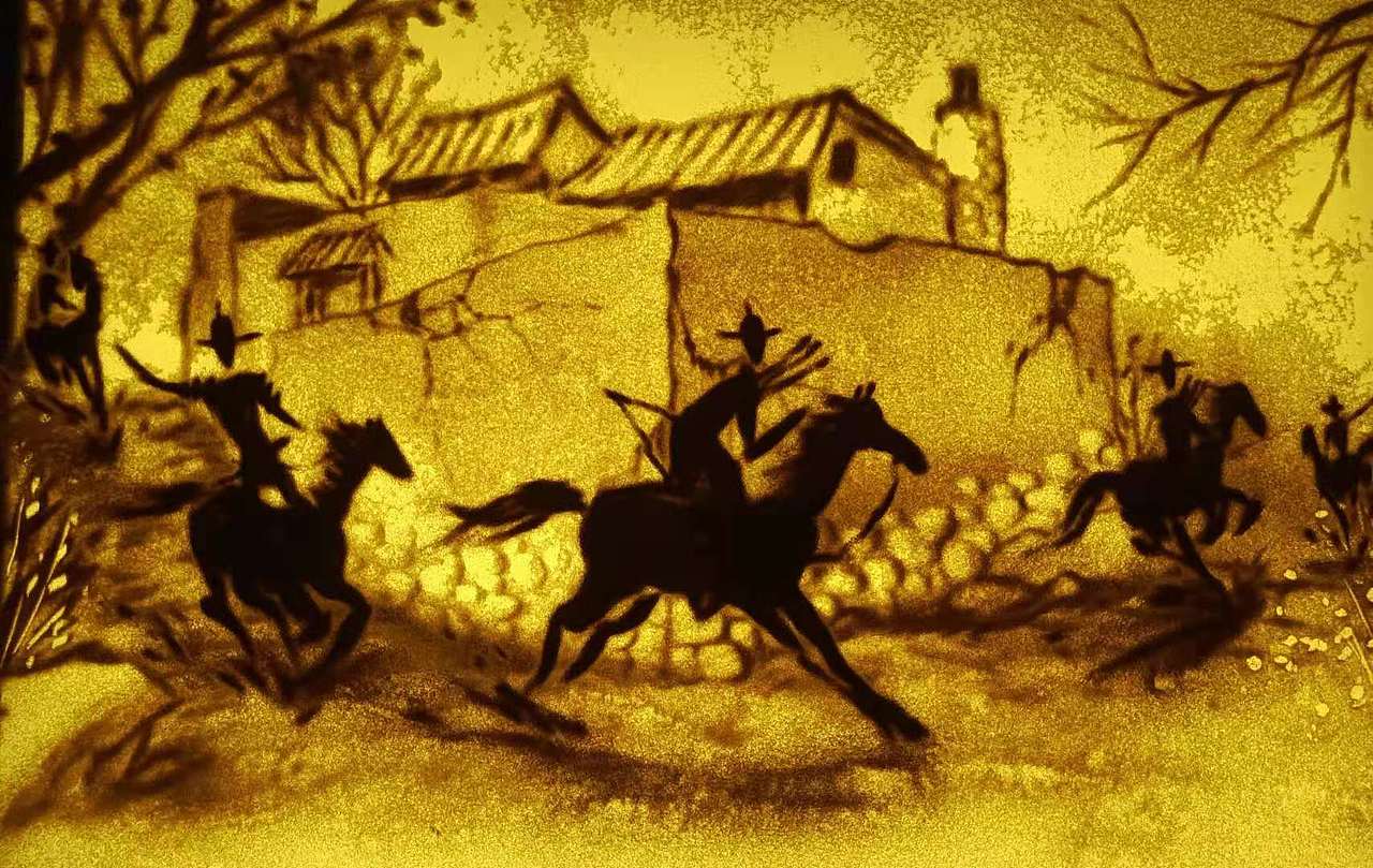 沙画新龙门客栈（图ZMjU1NjgyMzUy） - 其他 - 站酷设计师雪小丫原创素材 - 站酷ZCOOL