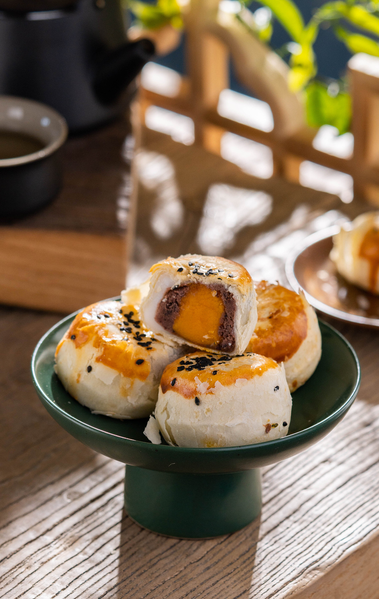 蛋黄酥|摄影|美食摄影|山那边img - 原创作品 - 站酷 (zcool)