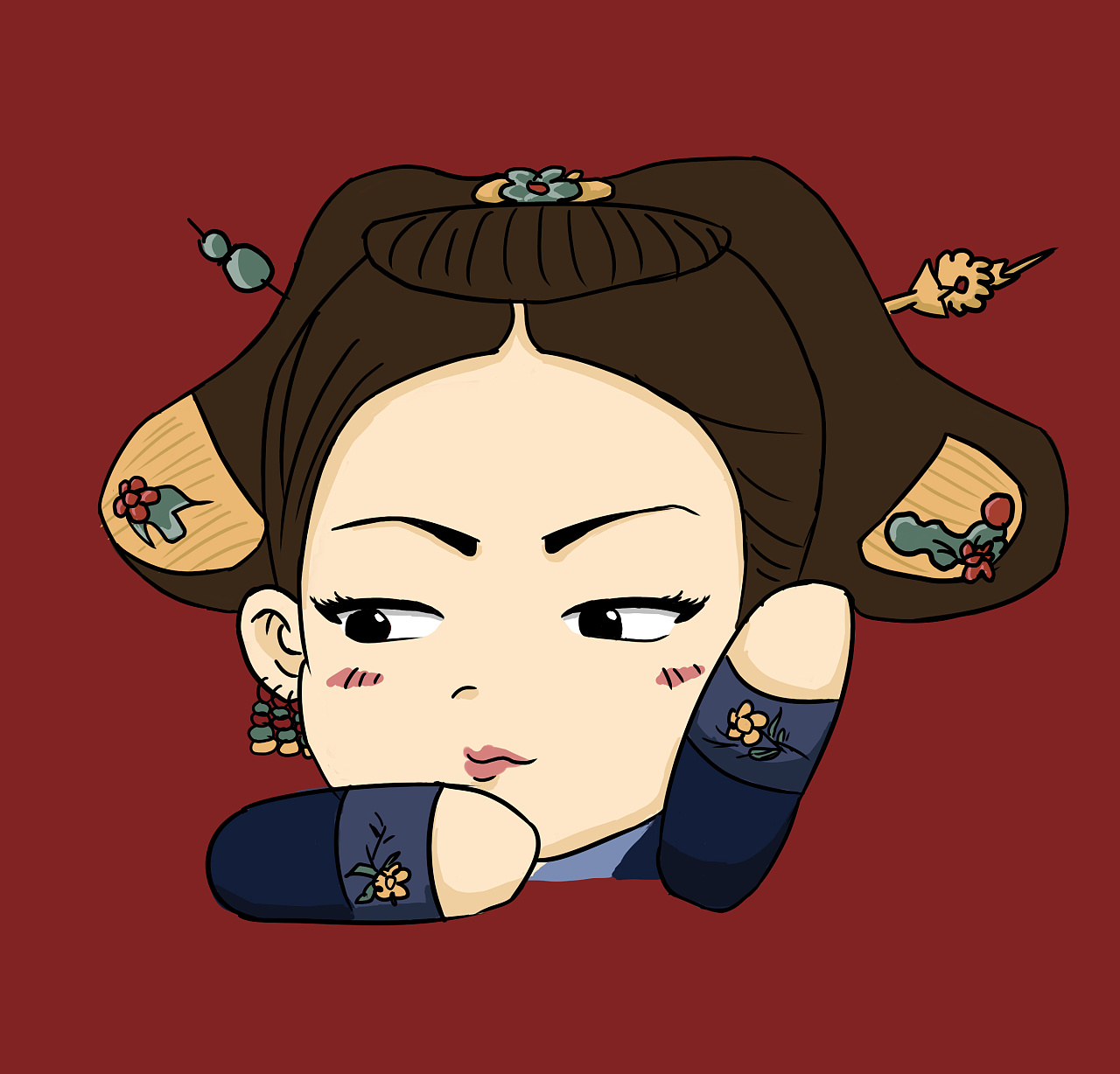 延禧攻略人物q版头像