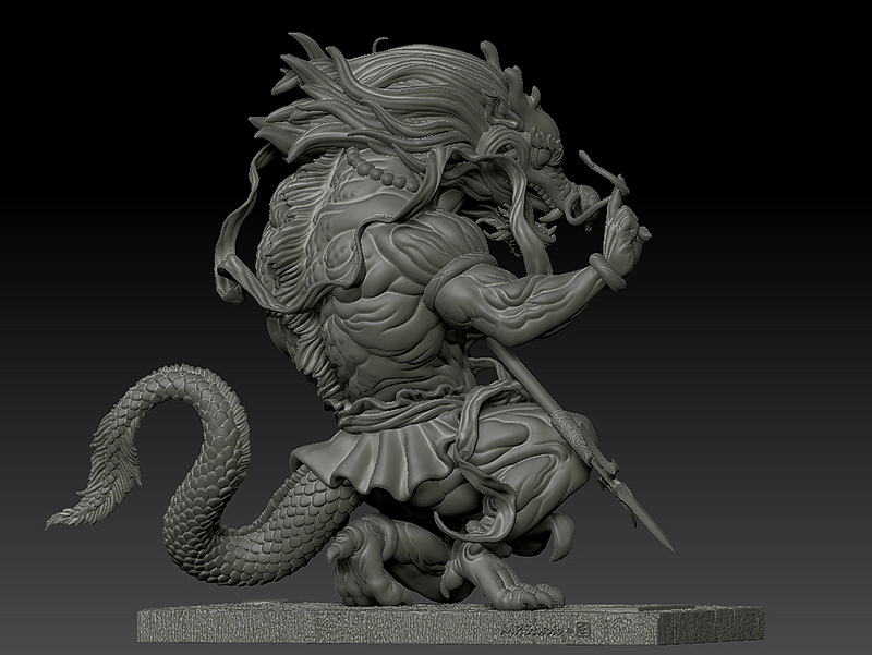 云中神龙——十二地支铜兽《麟甲云中仙》