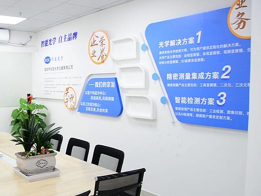 企业文化墙，展厅海报