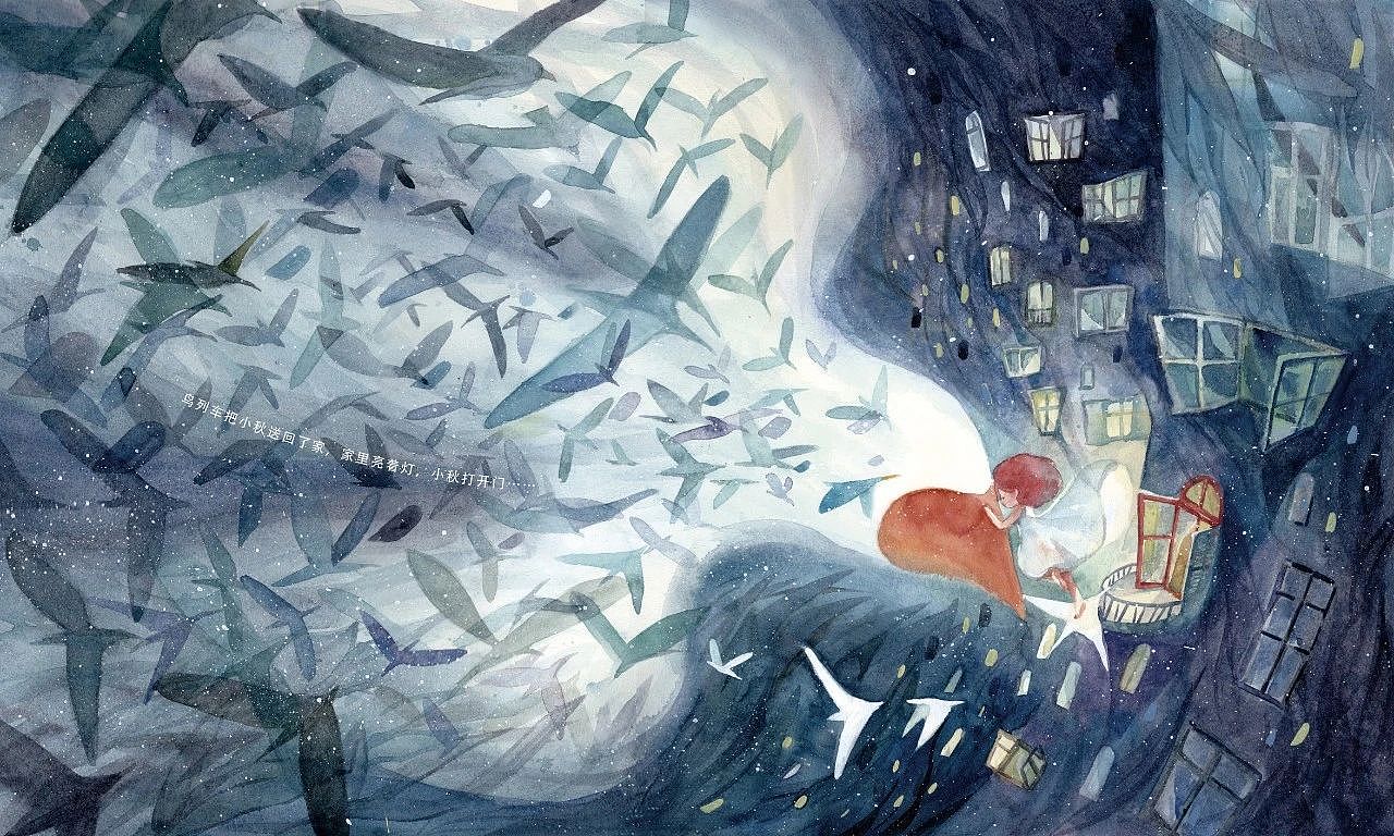 获奖作品 |《鸟列车》