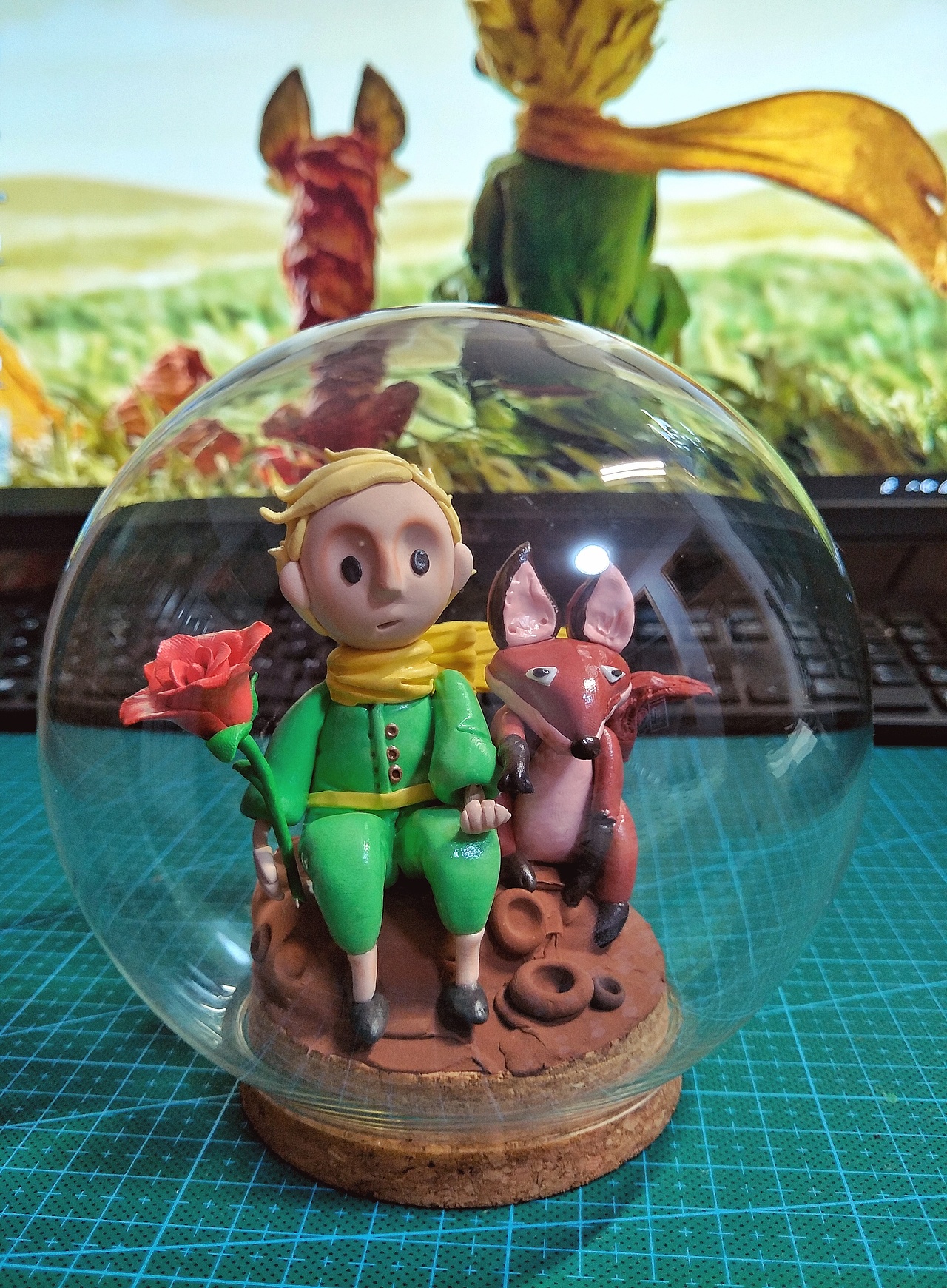 粘土小王子|手工艺|手办/模玩|xixi手作_临摹作品-站酷zcool