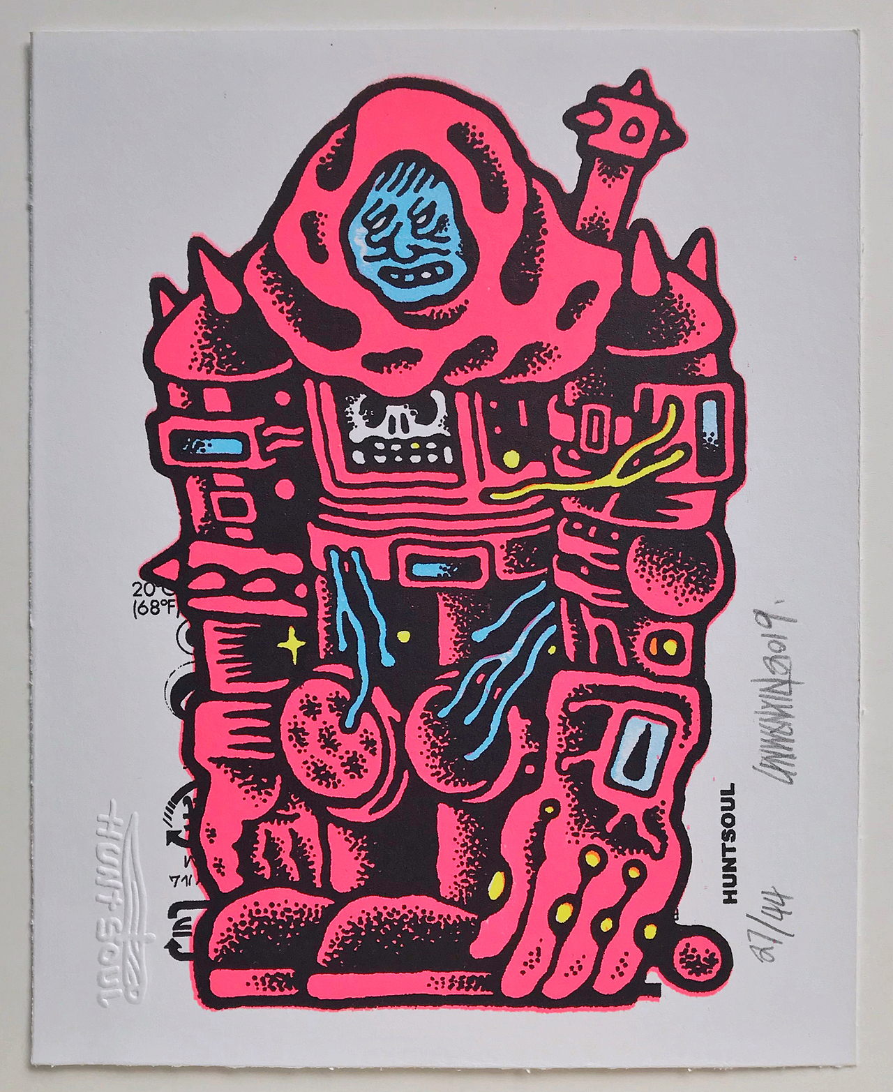 同时衍生了一幅版画