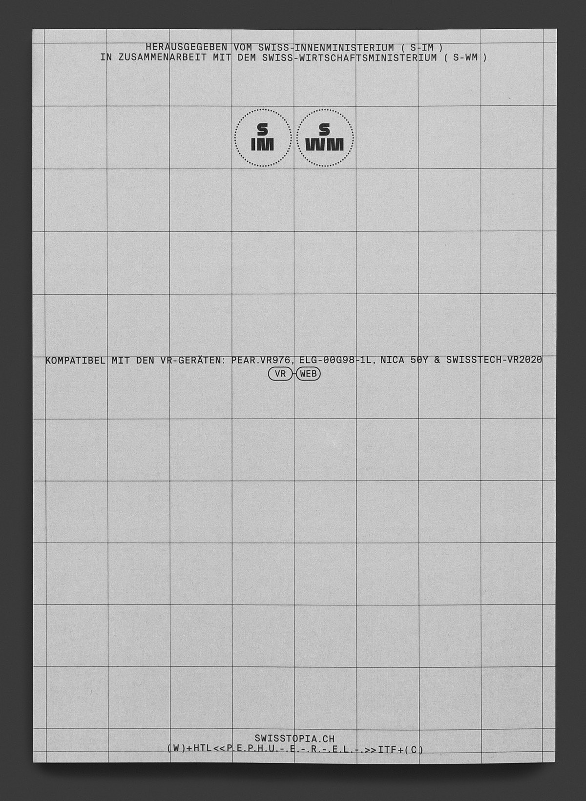 设计分享/ “SWISSTOPIA AUTOMATA” 