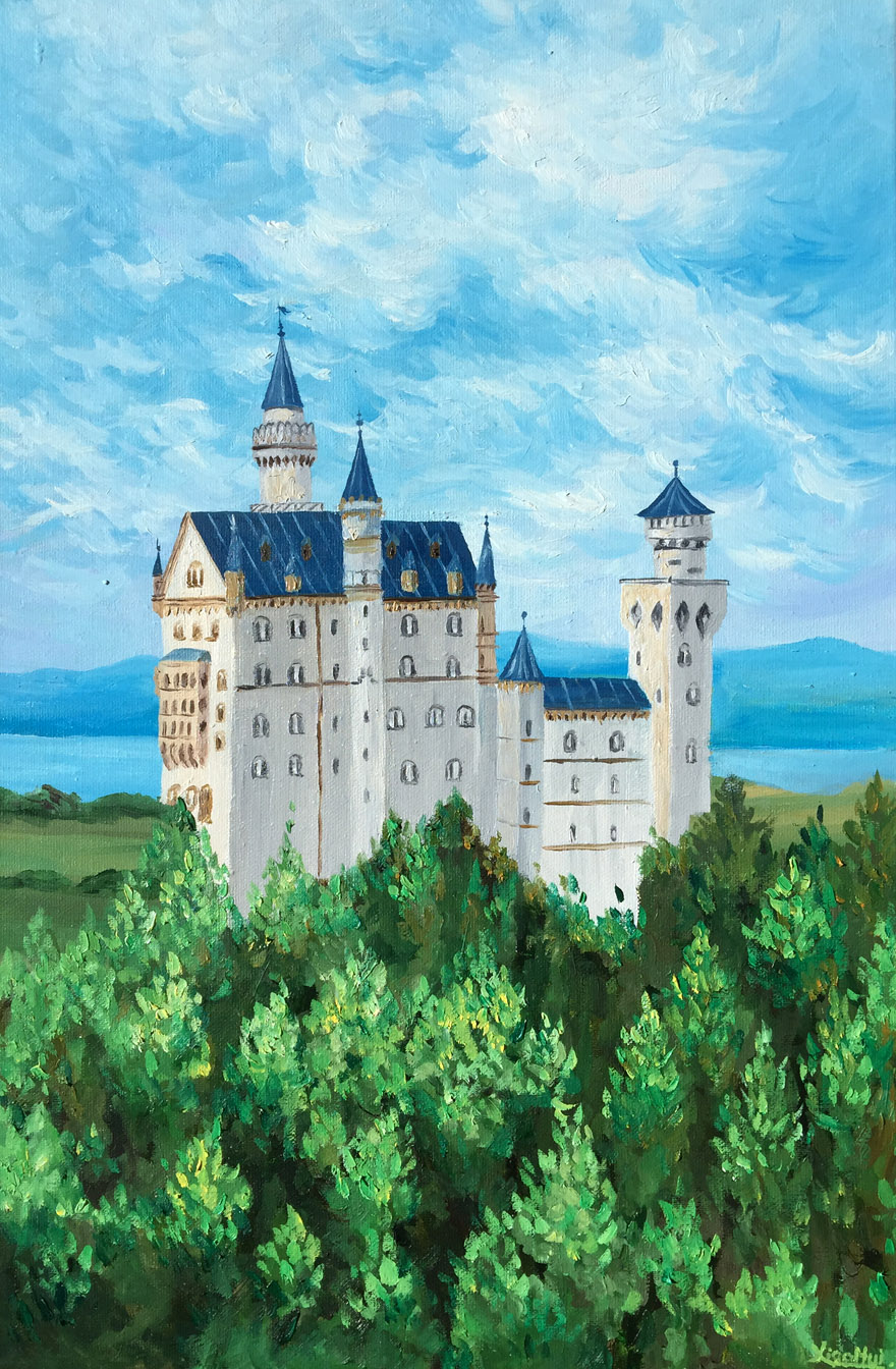 透纳的作品城堡图片