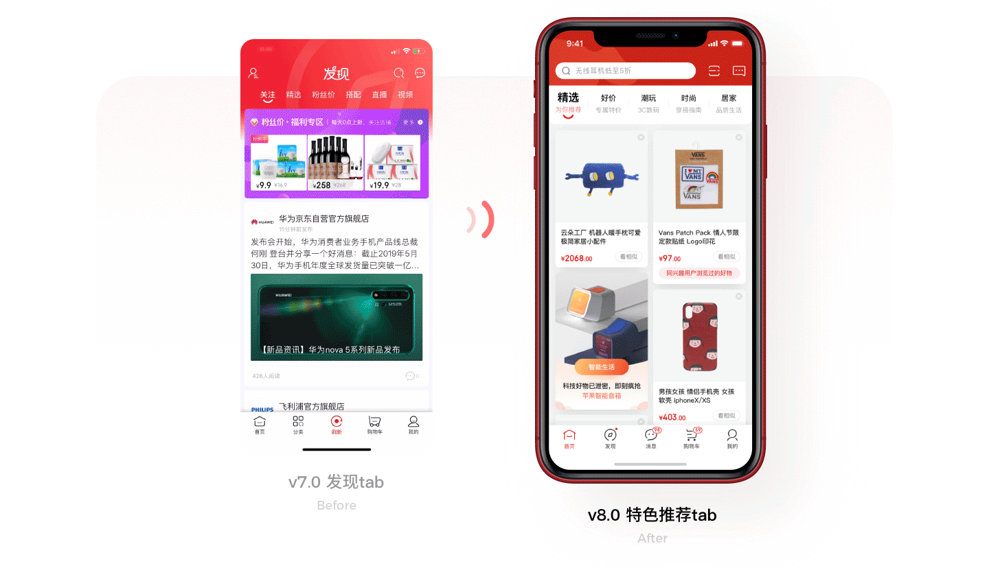 京东v8.0首页改版 设计提案总结（图ZMTYzNzc4MDAw） - APP界面 - 站酷设计师Fiasc1原创素材 - 站酷ZCOOL