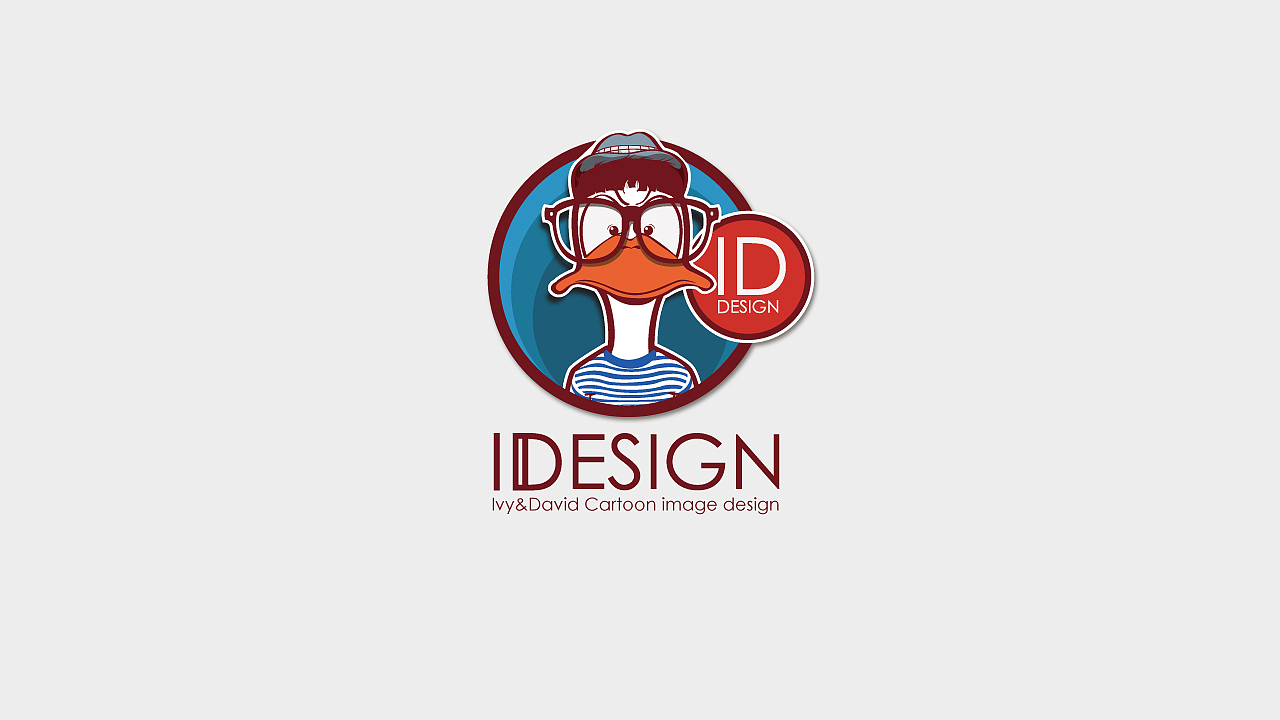 ID DESIGN 卡通形象设计/情侣/婚礼 ID VIDEO 视频/微电影/mv logo设计（图ZOTY4MDYyOA==） - 商业插画 - 站酷设计师David_大卫原创素材 - 站酷ZCOOL