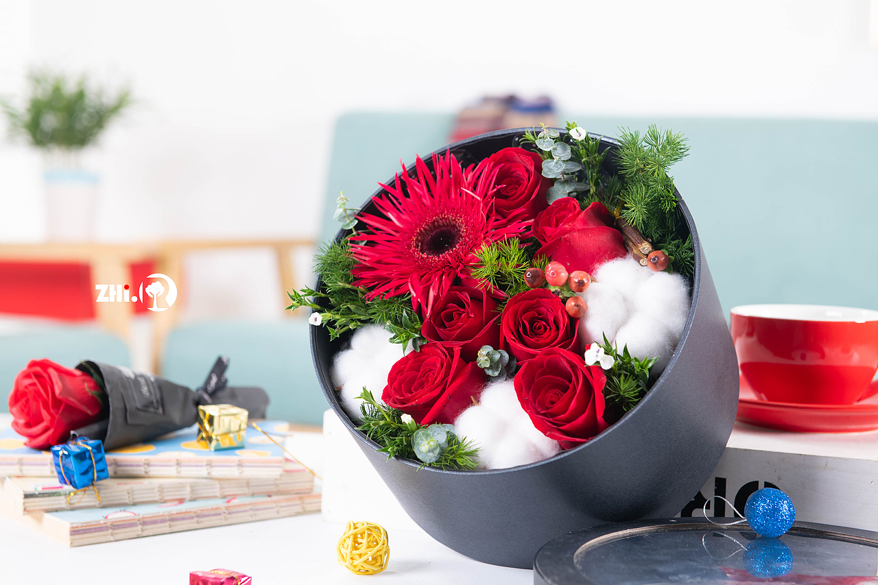 客片分享——圣诞节鲜花