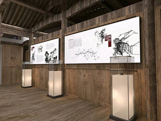 部分作品展示：展馆