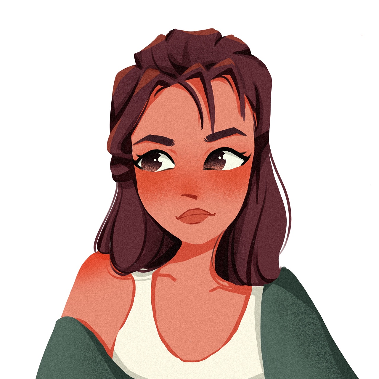 卡通人物头像|插画|创作习作|大园dyuan - 原创作品 - 站酷 (zcool)